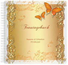 Klick: Details zu Trautagebuch Hochzeit "Toulouse" anzeigen Trautagebuch Hochzeit Toulouse Trautagebuch Hochzeit orange