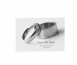 Klick: Details zu Biglietti Save the Date collezione Siviglia anzeigen Biglietti Save the Date collezione Siviglia A6 Postkarte