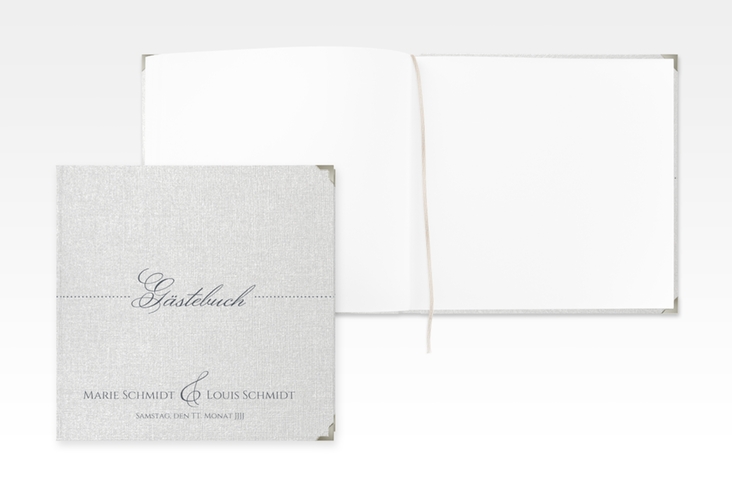 Gästebuch Selection Hochzeit Pure Leinen-Hardcover
