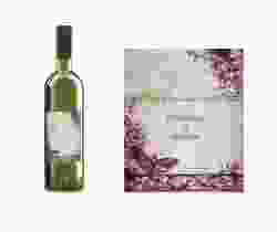 Etichette vino matrimonio collezione Bordeaux Etikett Weinflasche 4er Set