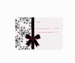 Klick: Details zu Biglietti risposta matrimonio collezione Bologna anzeigen Biglietti risposta matrimonio collezione Bologna A6 Postkarte fucsia