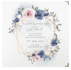 Klick: Details zu Gästebuch Selection Hochzeit "Dustyblue" anzeigen Gästebuch Selection Hochzeit Dustyblue Leinen-Hardcover weiss