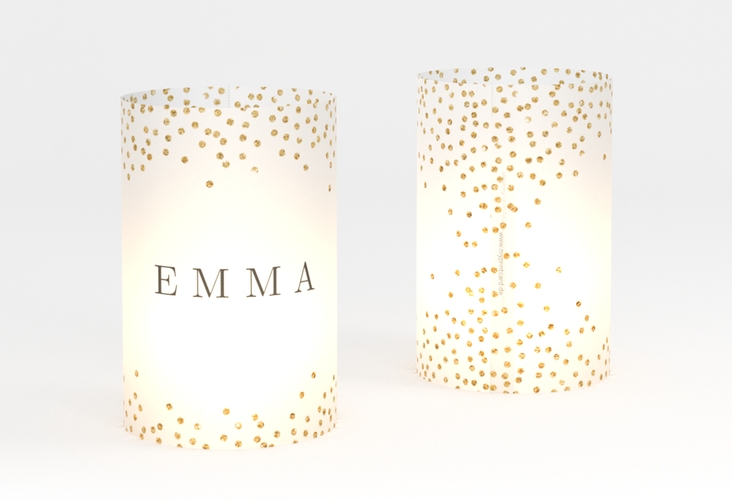 Windlicht Hochzeit Glitter Windlicht weiss