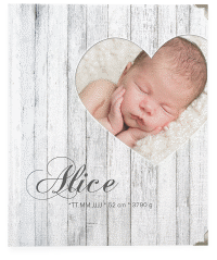 Klick: Details zu Baby Fotoalbum "Herzlein" anzeigen Baby Fotoalbum Herzlein