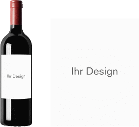 Blanko Weinflaschenetikett Etikett Weinflasche 4er Set