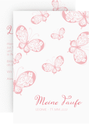 Taufeinladung "Protection"