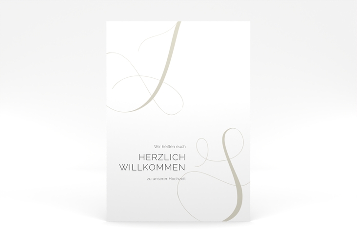 Willkommensschild Poster Eheschließung 50 x 70 cm Poster