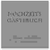 Gästebuch Creation Hochzeitsfreude 20 x 20 cm, Hardcover gruen