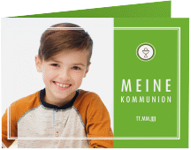 Klick: Details zu Kommunionseinladung "Calix" anzeigen Kommunionseinladung Calix