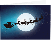 Klick: Details zu Weihnachtskarte "Santa" anzeigen Weihnachtskarte "Santa"