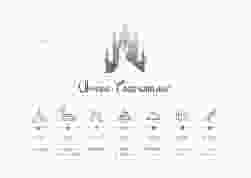 Tagesablauf Poster Hochzeit Castle 70 x 50 cm Poster grau