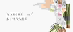 Hochzeitseinladung Nude Einsteckkarte weiss