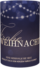 Windlicht Weihnachten "Lichterzauber"