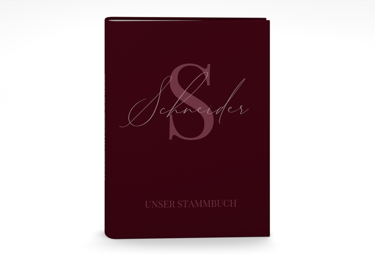 Stammbuch A5 Familienname Stammbuch A5 rot