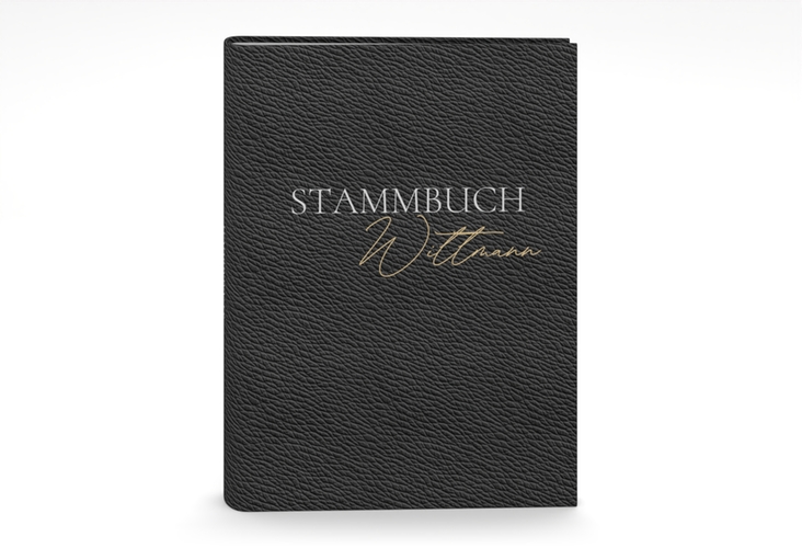 Stammbuch A5 NappaStyle Stammbuch A5 mit aufgedruckter Nappaleder-Textur