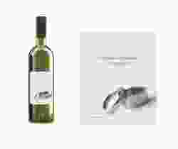 Etichette vino matrimonio collezione Siviglia Etikett Weinflasche 4er Set