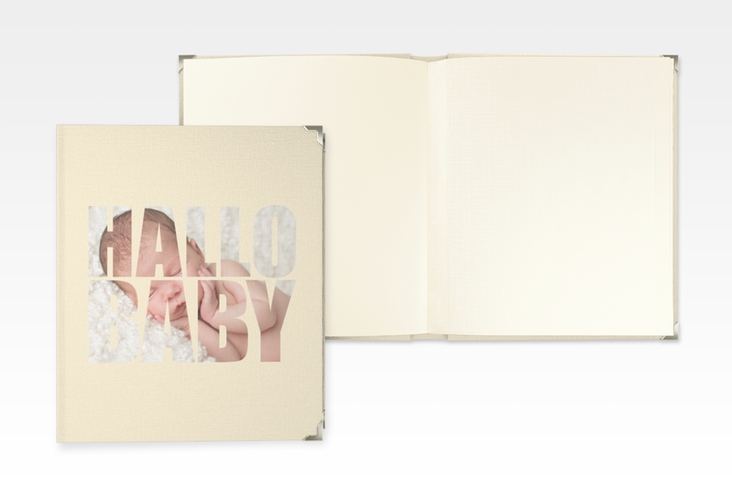 Baby Fotoalbum Wunderlich 21 x 25 cm beige