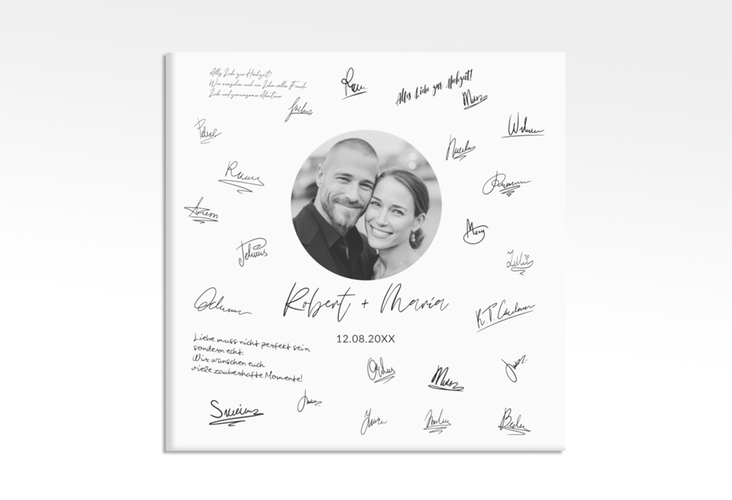Wedding Tree Leinwand Foto (bis 50 Gäste) 30 x 30 cm