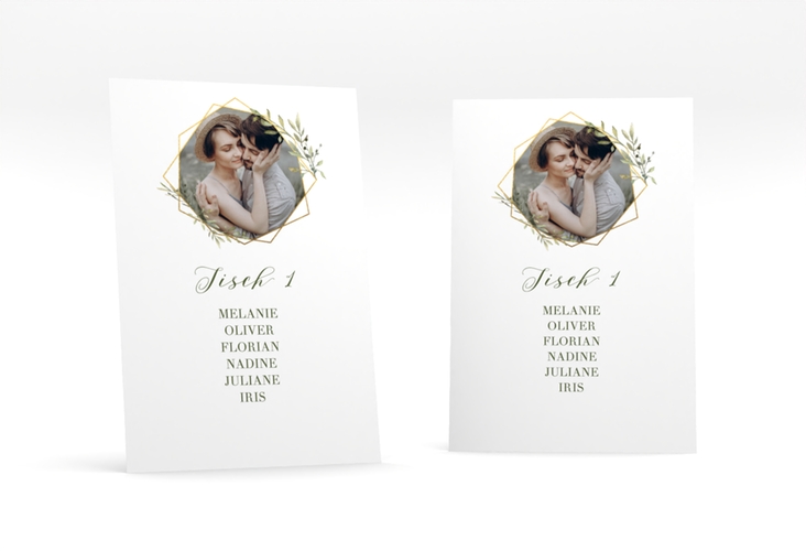 Tischaufsteller Hochzeit Acacia Tischaufsteller weiss
