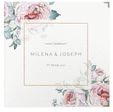Klick: Details zu Gästebuch Selection Hochzeit "Embrace" anzeigen Gästebuch Selection Hochzeit Embrace Leinen-Hardcover weiss
