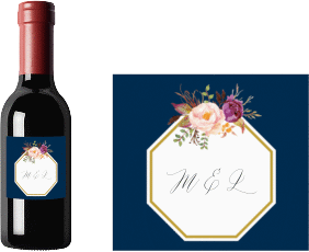 Klick: Details zu Piccoloetikett Hochzeit "Prachtvoll" anzeigen Piccoloetikett Hochzeit Prachtvoll Etikett Piccolo blau