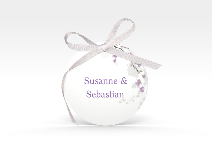 Geschenkanhänger Hochzeit Salerno Geschenkanhänger, rund