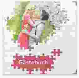 Gästebuch Selection Hochzeit "Puzzle"