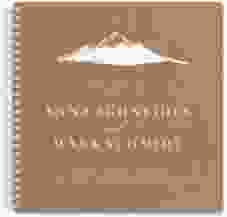 Gästebuch Hochzeit Berghochzeit Ringbindung kraftpapier mit Berg-Motiv