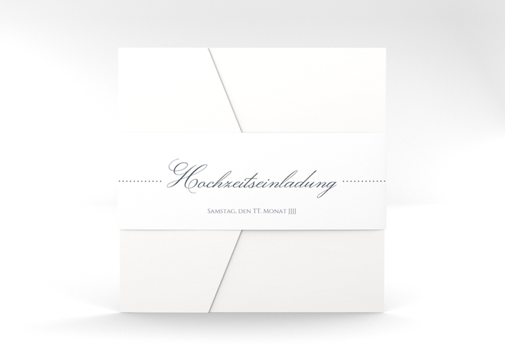 Hochzeitseinladung "Pure" Pocketfold