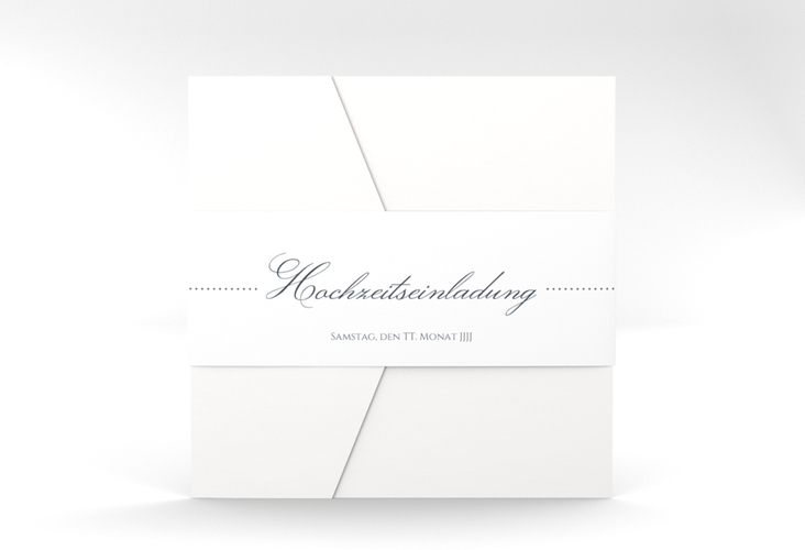 Hochzeitseinladung Pure Pocketfold