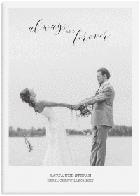 Klick: Details zu Willkommensschild Hochzeit "Photoframe" anzeigen Willkommensschild Hochzeit "Photoframe" 50 x 70 cm Leinwand