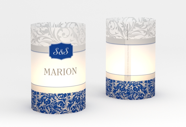 Windlicht Hochzeit Latina Windlicht blau