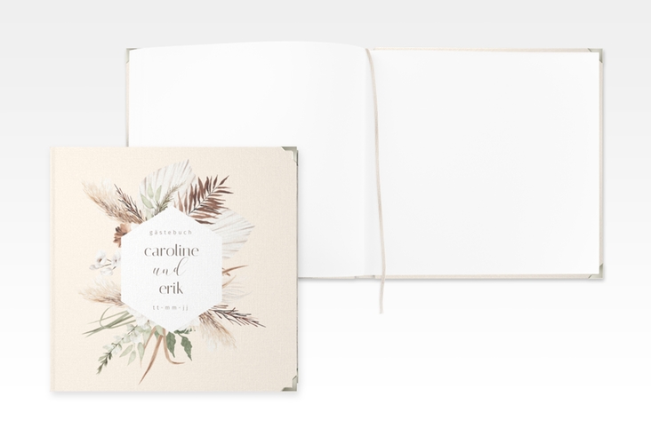 Gästebuch Selection Hochzeit Bohemian Leinen-Hardcover