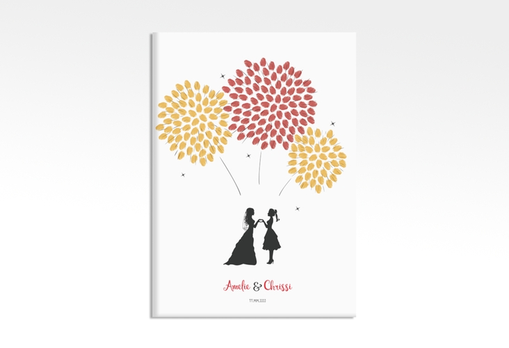 Wedding Tree Leinwand Feuerwerk Women (bis 200 Gäste) 50 x 70 cm