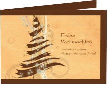 Klick: Details zu Geschäftliche Weihnachtskarte "Winterwunder" anzeigen Geschäftliche Weihnachtskarte "Winterwunder"