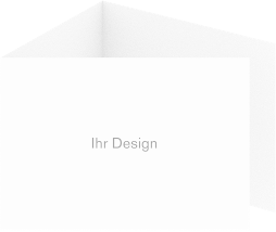 Blanko A6 Klappkarte doppelt A6 Doppel-Klappkarte