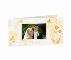 Klick: Details zu Ringraziamenti matrimonio collezione Ravenna anzeigen Ringraziamenti matrimonio collezione Ravenna DIN lang Klappkarte