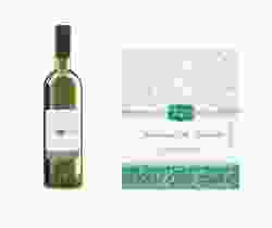 Etichette vino matrimonio collezione Latina Etikett Weinflasche 4er Set verde