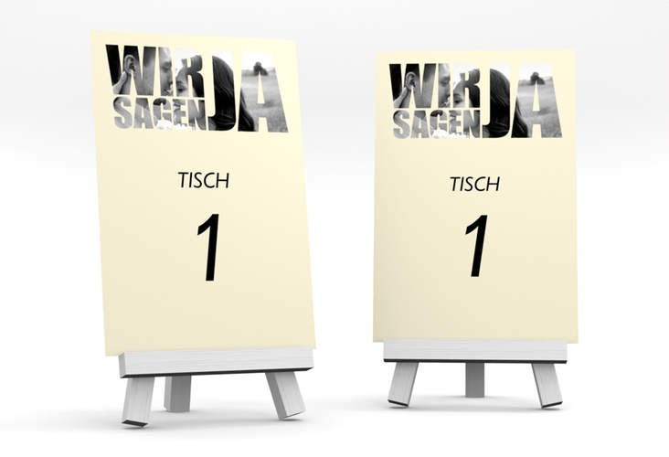 Tischnummer Hochzeit Letters Tischaufsteller