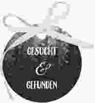 Geschenkanhänger Hochzeit "Forest"