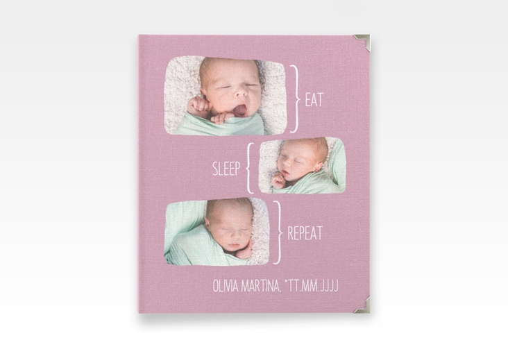 Baby Fotoalbum Sleepy 21 x 25 cm rosa