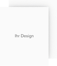 Blanko Karte (10x12 cm) Kalenderblatt-Karte