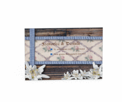 Klick: Details zu Biglietti risposta matrimonio collezione Monaco anzeigen Biglietti risposta matrimonio collezione Monaco A6 Postkarte blu