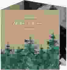 Dankeskarte Hochzeit Evergreen quadr. Doppel-Klappkarte Kraftpapier
