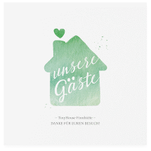Gästebuch Creation Ferienhaus "Tiny House"