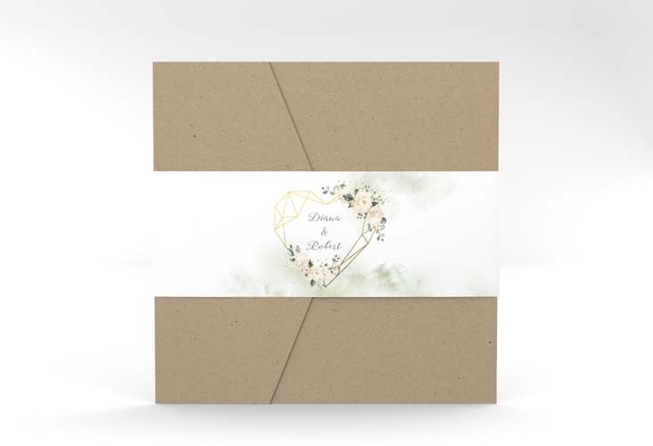 Hochzeitseinladung Adore Pocketfold