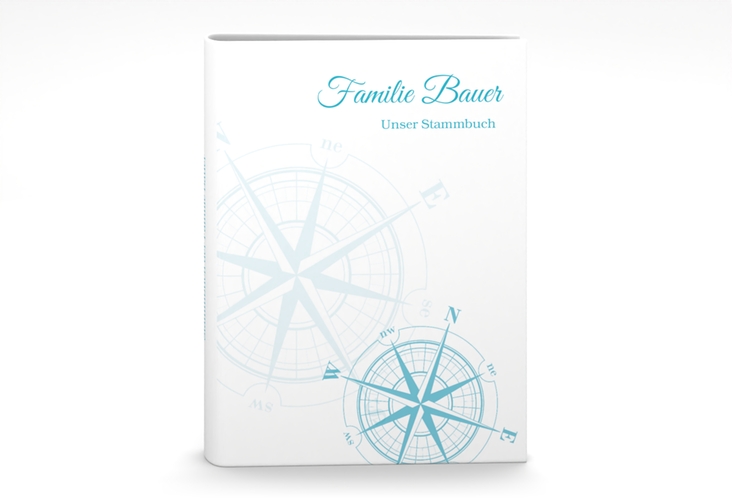 Stammbuch A5 Windrose Stammbuch A5 tuerkis