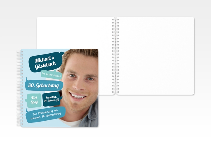 Gästebuch Geburtstag Whatsup Ringbindung