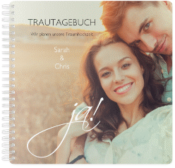 Klick: Details zu Trautagebuch Hochzeit "Clarity" anzeigen Trautagebuch Hochzeit "Clarity" Trautagebuch Hochzeit schwarz