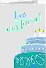 Einladung Geburtstag Cake A6 Klappkarte hoch tuerkis